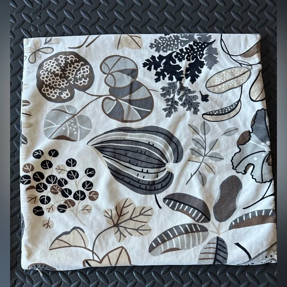 IKEA Botanical Floral Decorative Pillow